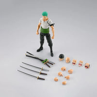 Bandai S.H.Figuarts Zoro Romance Dawn Figure Soldier Set