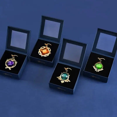 GENSHIN IMPACT Pendant Anime Keychains Badges (not a set) - FIHEROE.