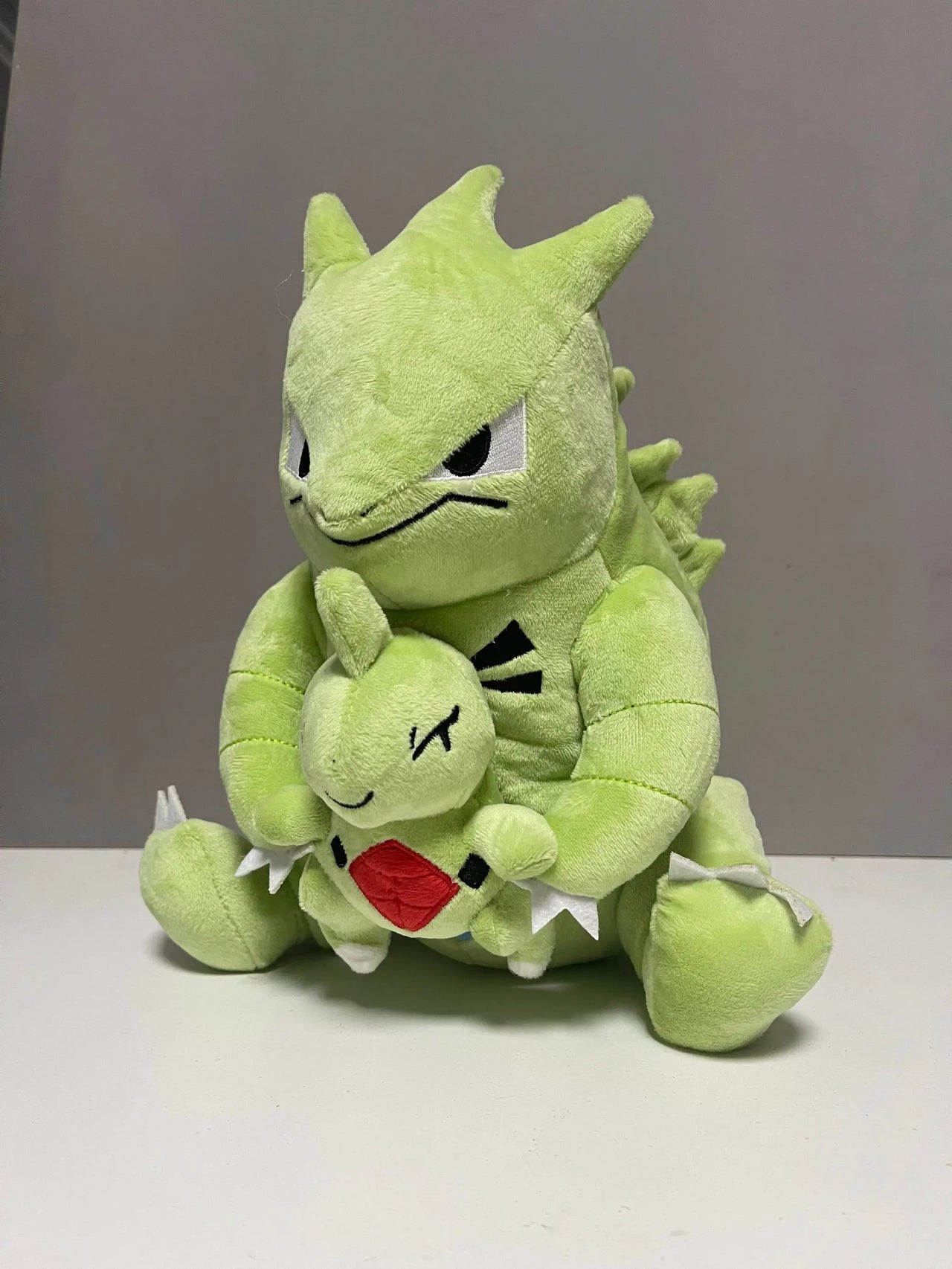 Tyranitar & Larvitar Plush Doll | Pokemon Stuffed Toy