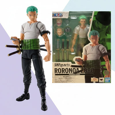 Bandai S.H.Figuarts Zoro Romance Dawn Figure Soldier Set
