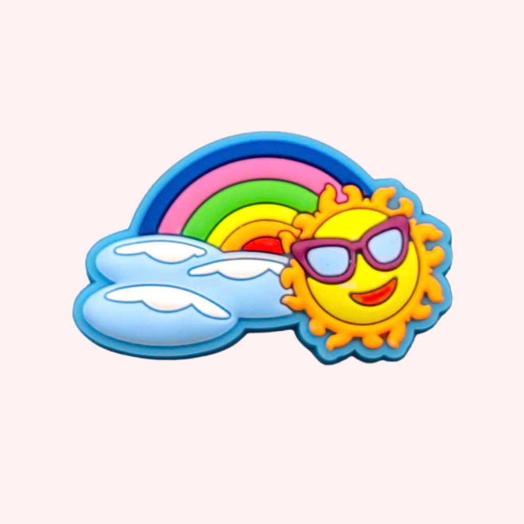All Sunshine & Rainbows Anime Crocs Charms - FIHEROE.