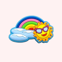 All Sunshine & Rainbows Anime Crocs Charms - FIHEROE.