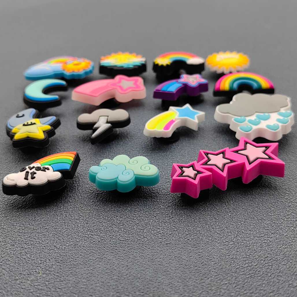 All Sunshine & Rainbows Anime Crocs Charms - FIHEROE.