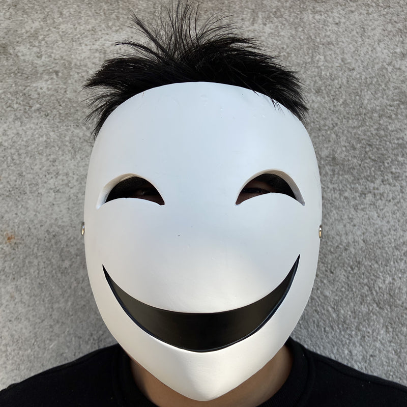 Anime Costume Villainous Smiley Face Mask - FIHEROE.