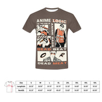 Anime Logic 2 Kinds of Dads Graphic Tee Shirt - FIHEROE.