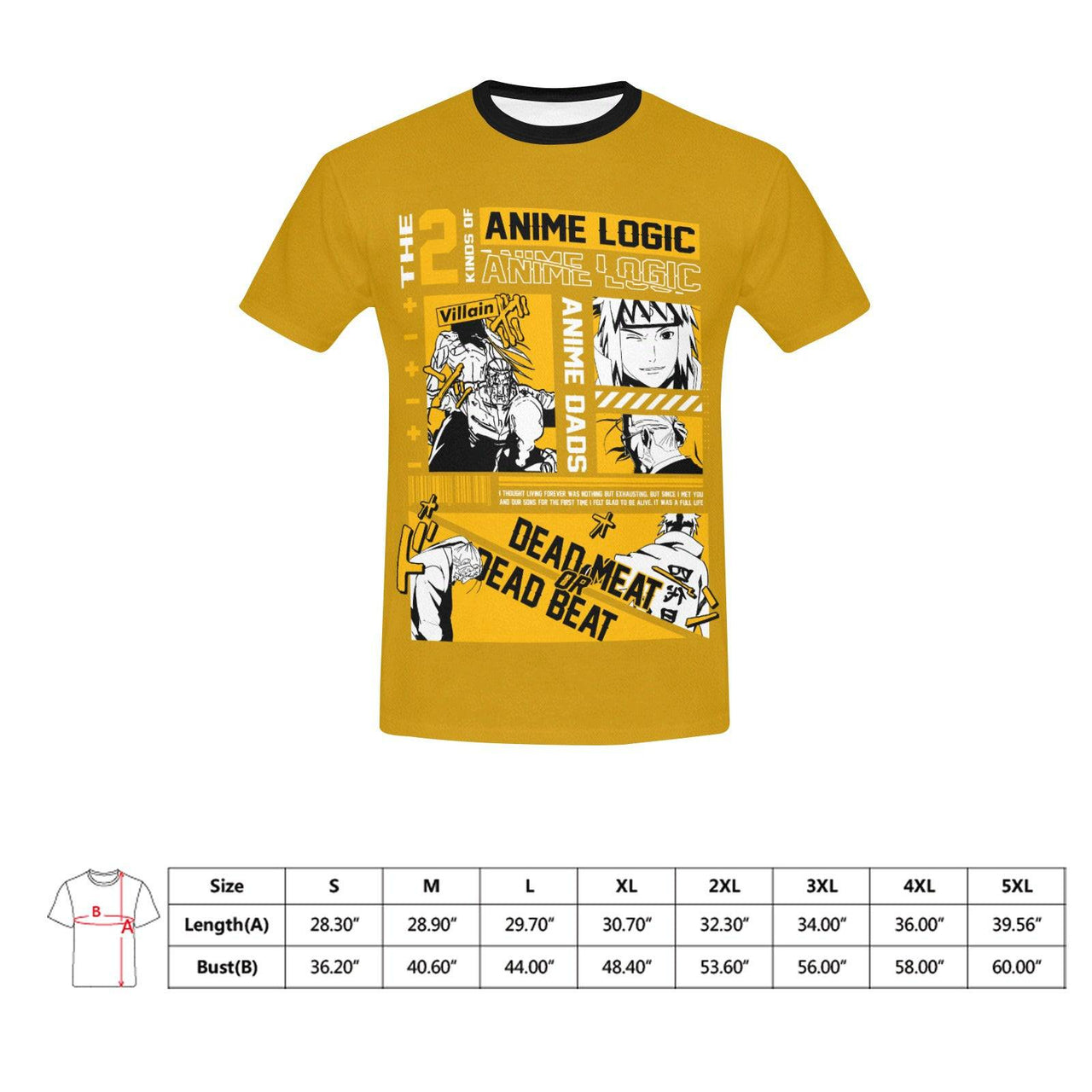 Anime Logic Shonen Version Graphic Tee Shirt - FIHEROE.