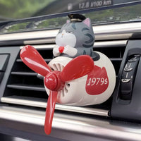 Anime style Cat & Dog Pilot Car Fresheners - FIHEROE.