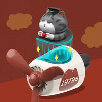 Anime style Cat & Dog Pilot Car Fresheners - FIHEROE.