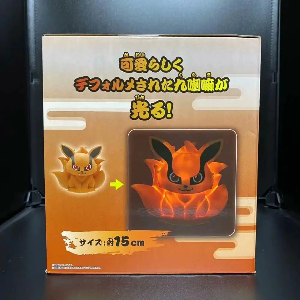 Boxed product with a kurama character on an orange background naruto shippuden