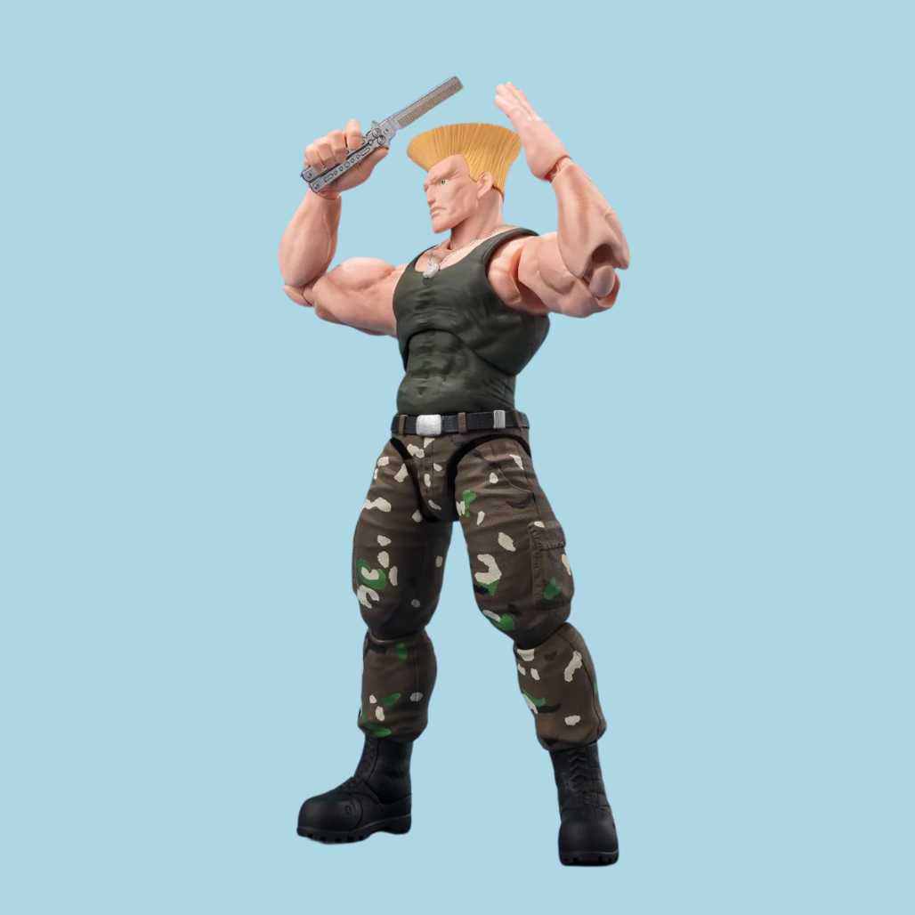 Bandai Street Fighter Green Guile Action Figure - FIHEROE.