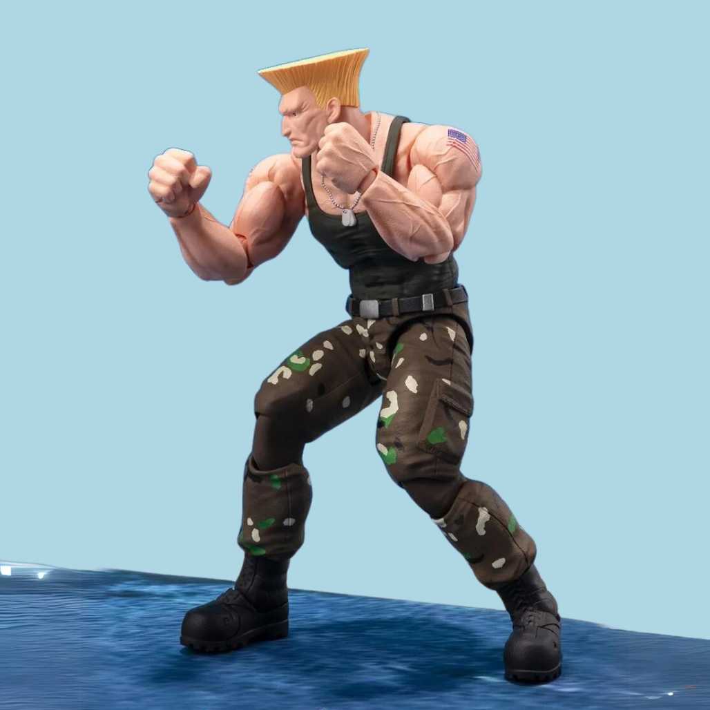 Bandai Street Fighter Green Guile Action Figure - FIHEROE.
