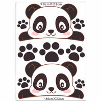 Big Panda Paws Cartoon Anime Car Stickers - FIHEROE.