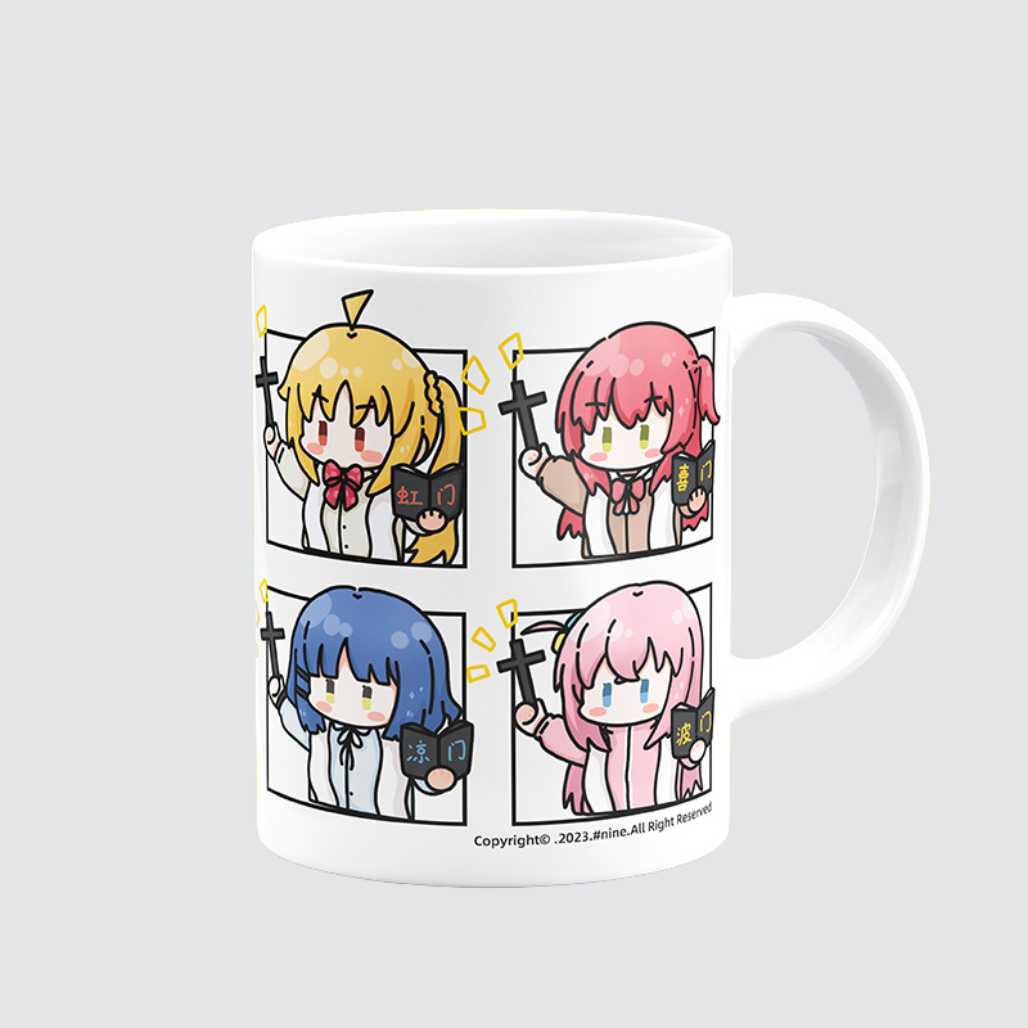 Bocchi the Rock Cute Anime Mugs - FIHEROE.
