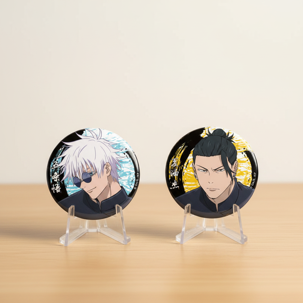 Both Badges on Easels