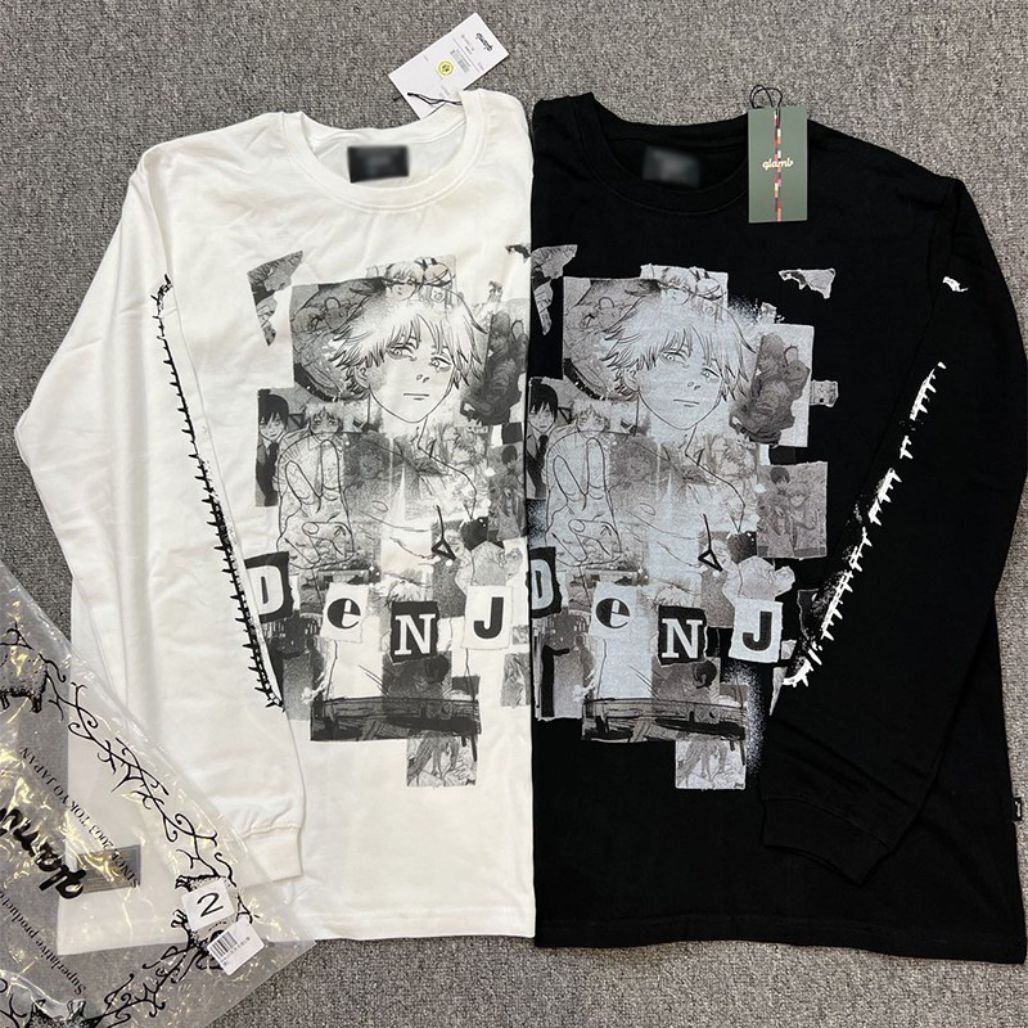 Chainsaw Man Denji Long Sleeve Graphic Tee
