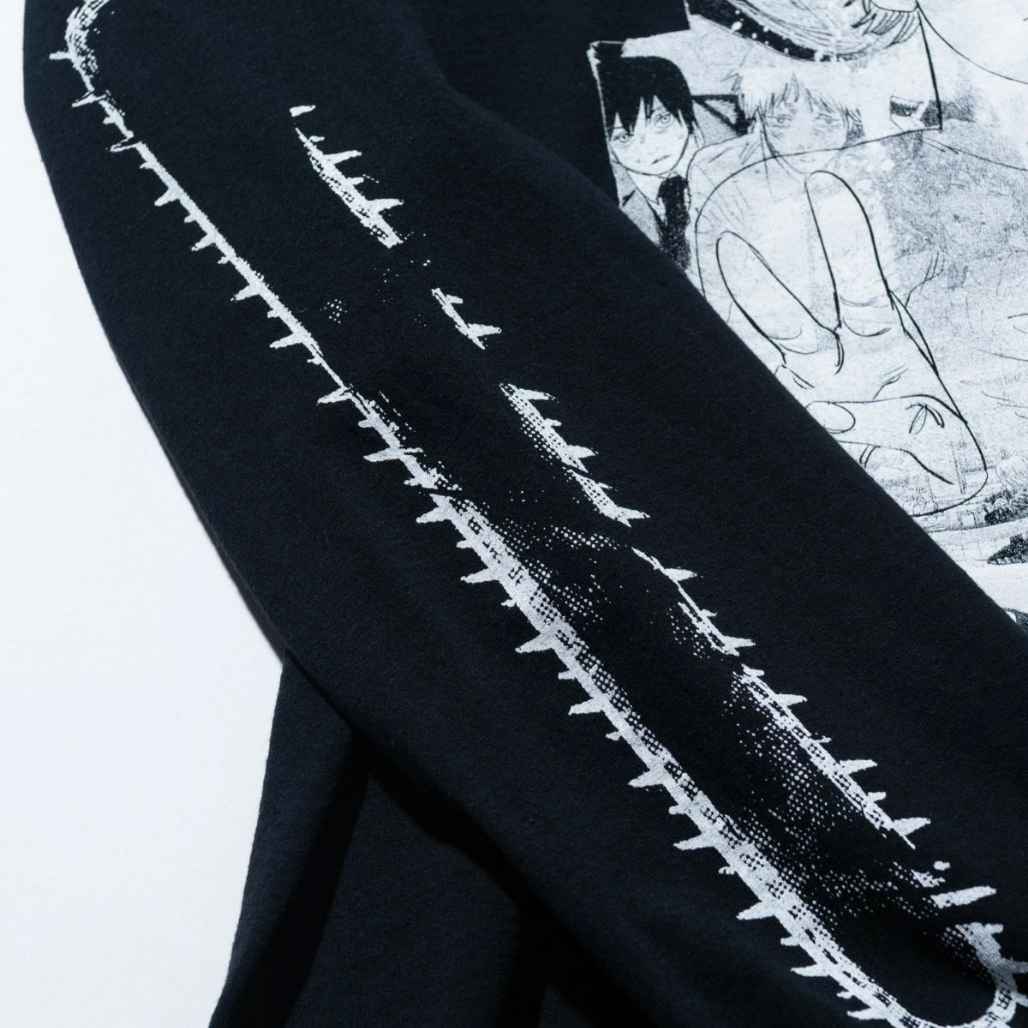 Chainsaw Man Denji Long Sleeve Graphic Tee
