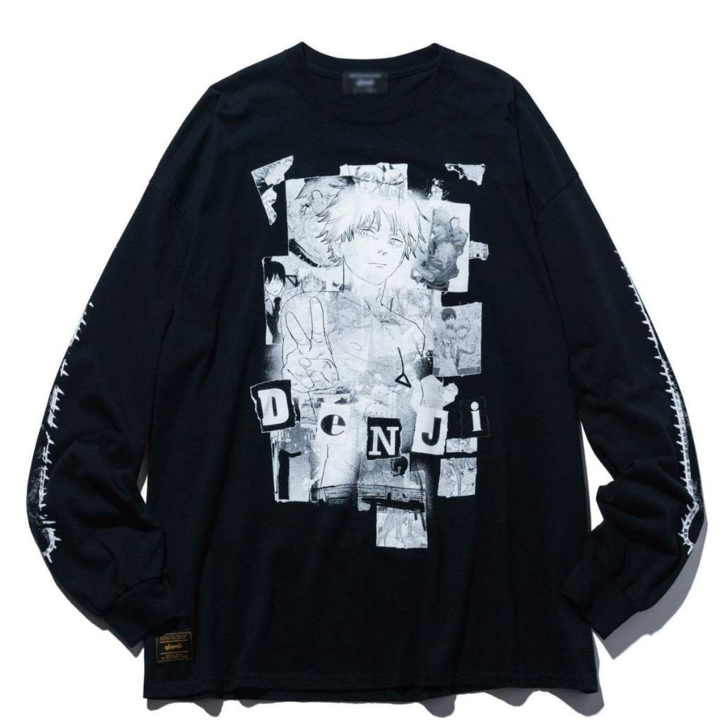 Chainsaw Man Denji Long Sleeve Graphic Tee