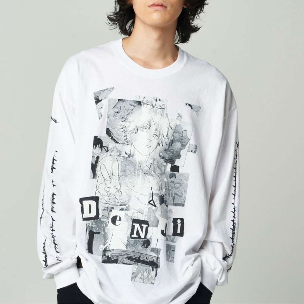Chainsaw Man Denji Long Sleeve Graphic Tee