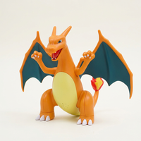 Nintendo Pokémon Charizard rechargeable mist figure, elevated front three-quarter view