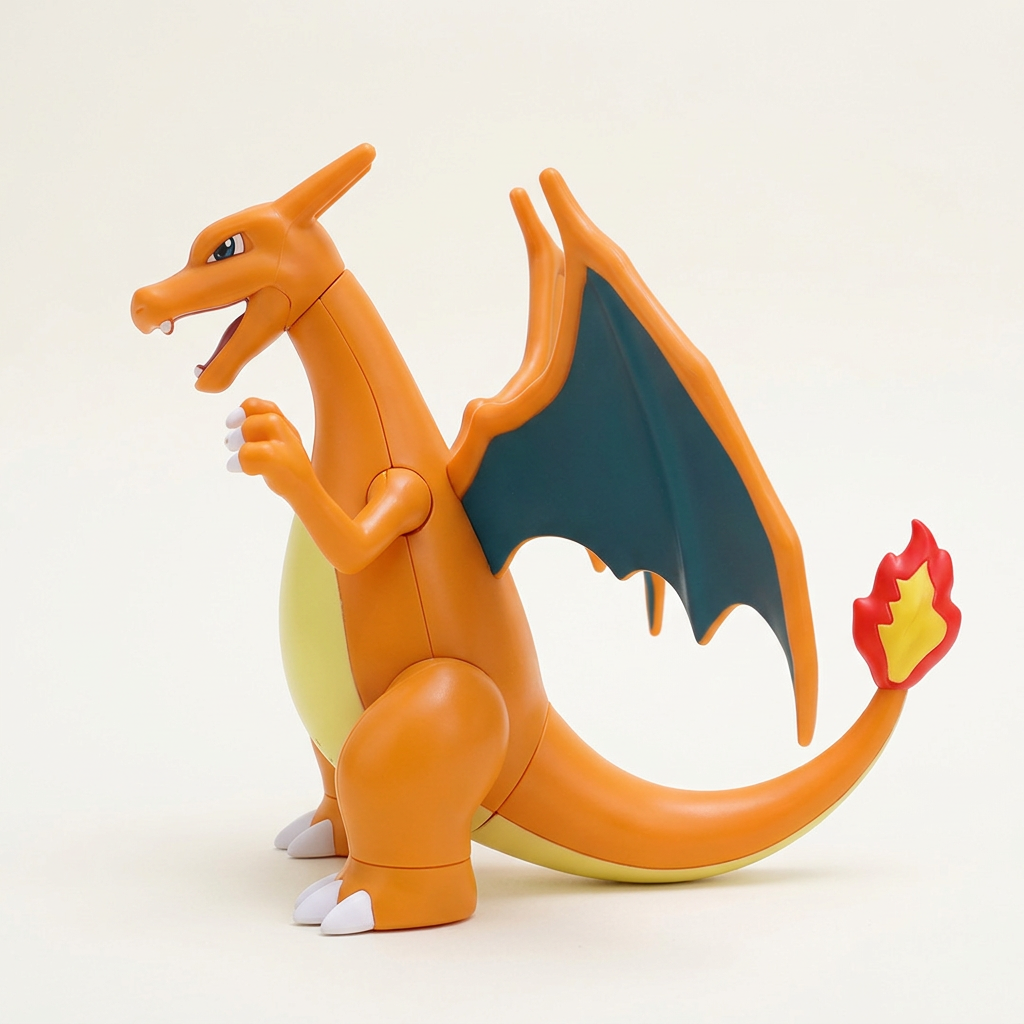 Nintendo Pokémon Charizard rechargeable mist figure, left profile view