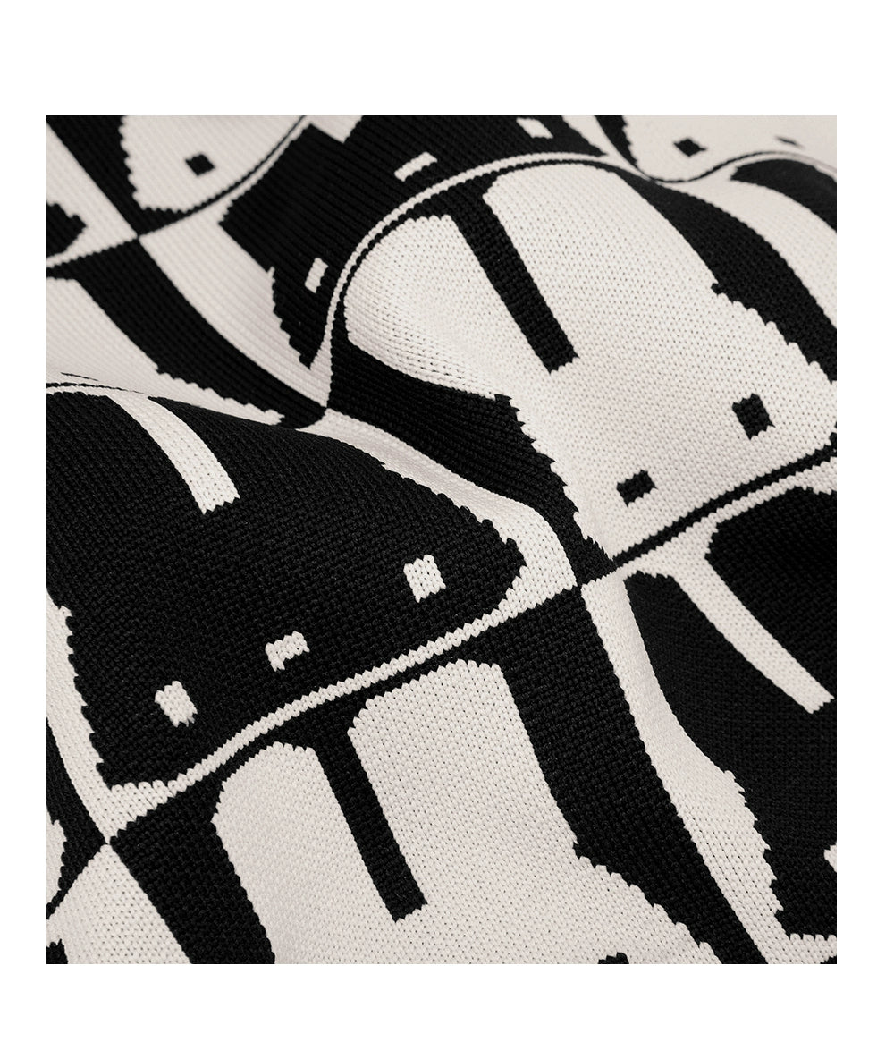 Cinvai Krose Anime Rabbit Tote Bag Knitted Design - FIHEROE.