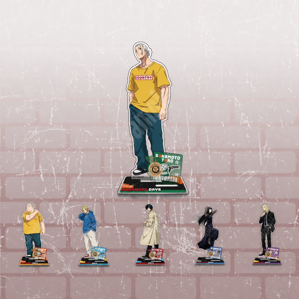 Sakamoto Days Acrylic Standees Taro Sakamoto Character Decor