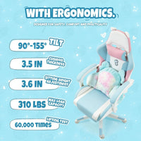 Cute Anime Animals Egonomic Gaming Chairs - FIHEROE.