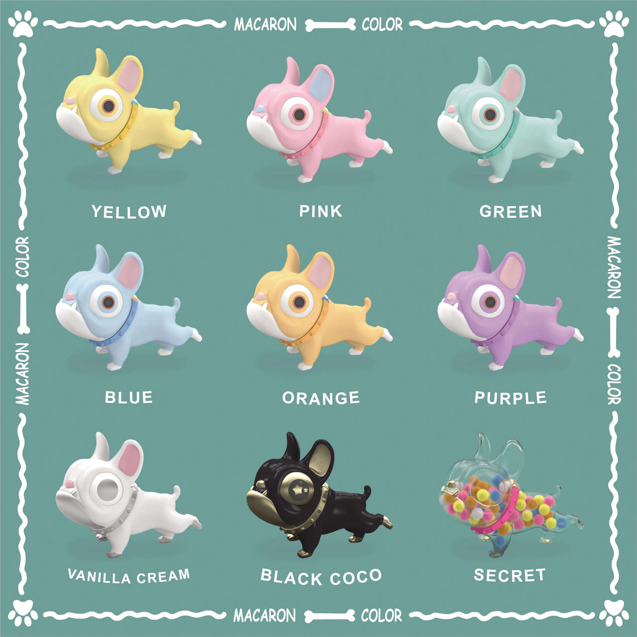 Cute Anime Animals Momo Dog Figurines - FIHEROE.