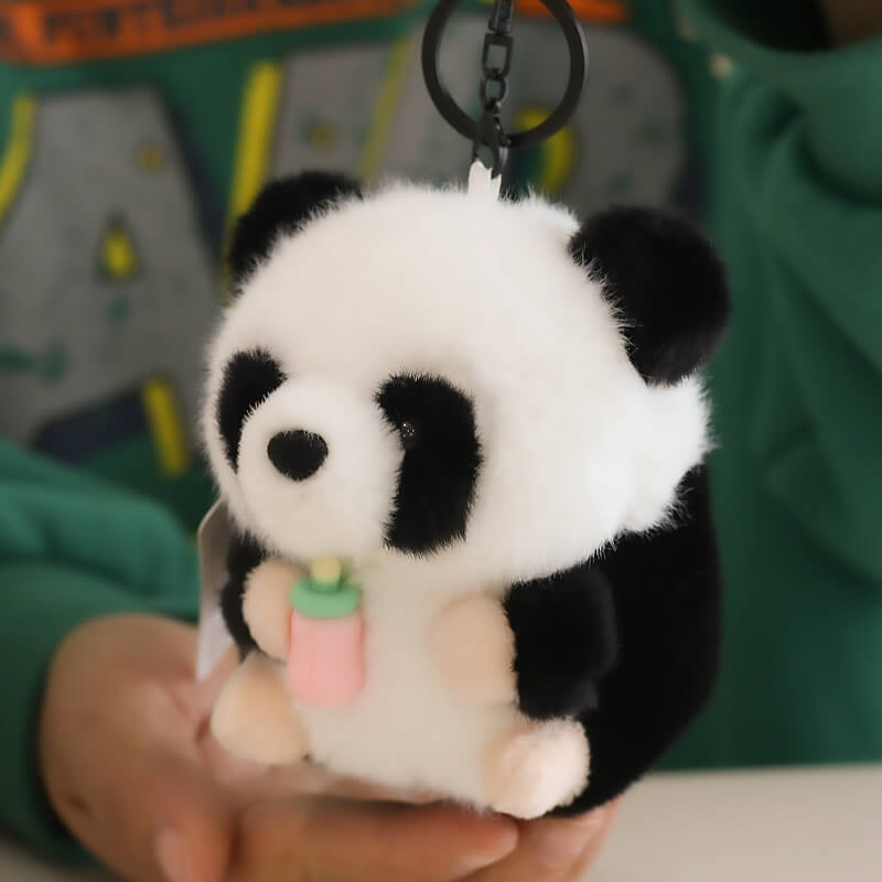 Cute Baby Panda Anime Stuffed Animal Bag Charm - FIHEROE.