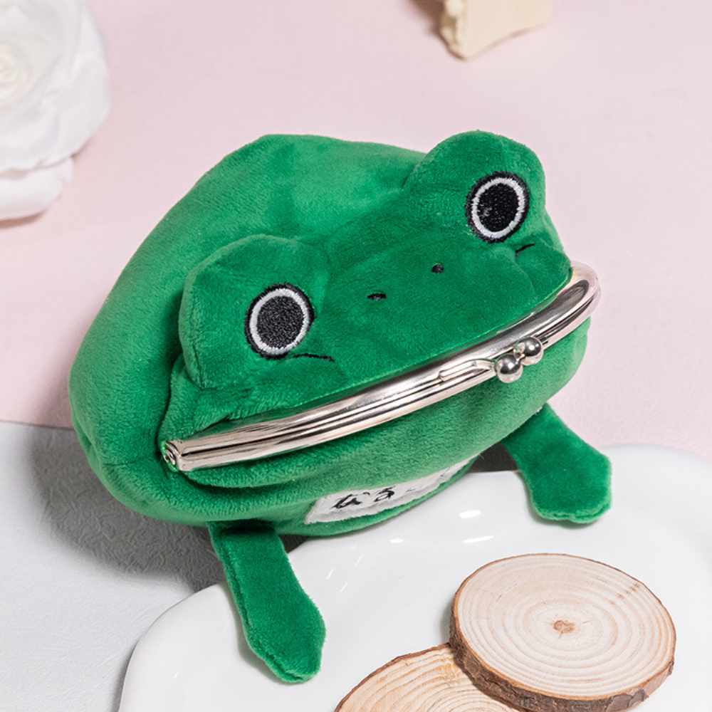 Cute Green Naruto Frog Wallet Anime Coin Purse - FIHEROE.