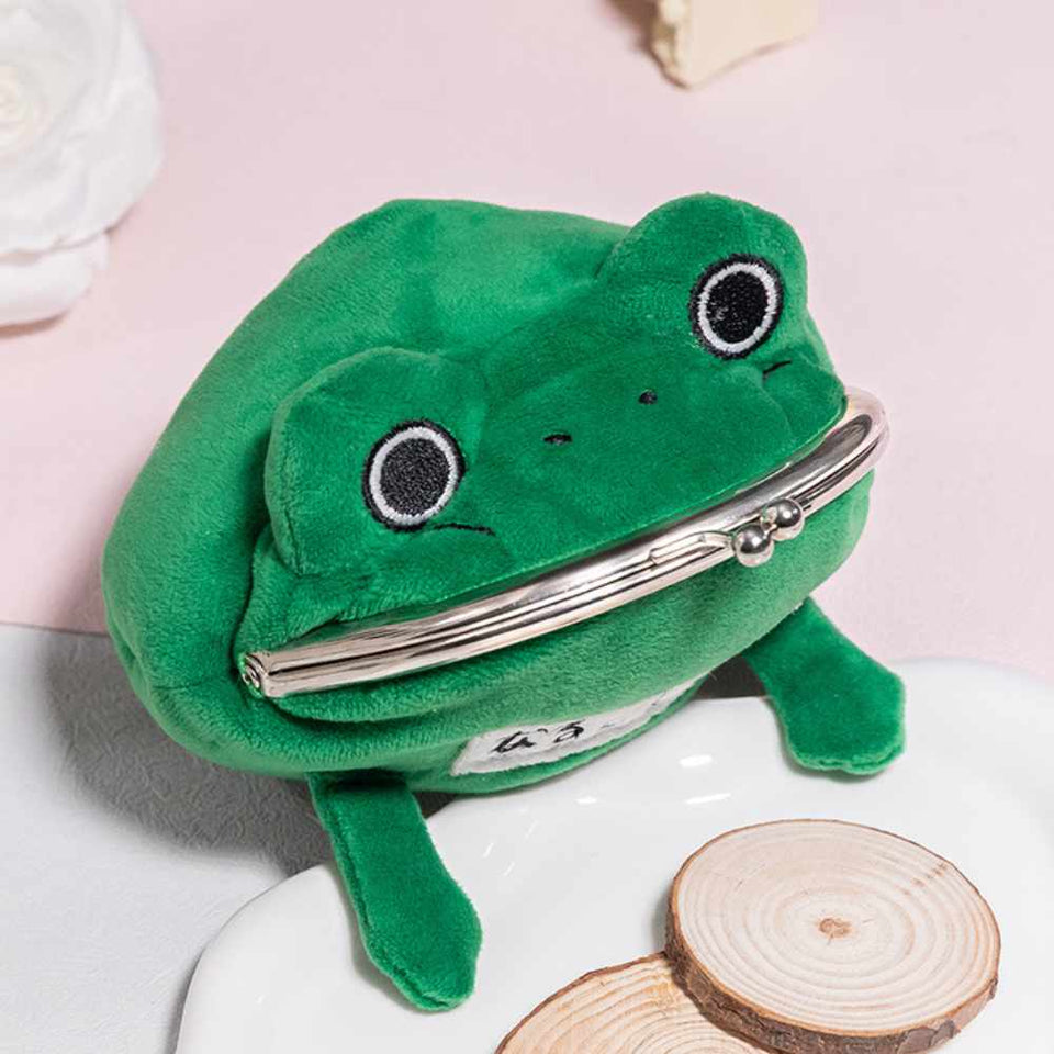 Cute Green Naruto Frog Wallet Anime Coin Purse - FIHEROE.