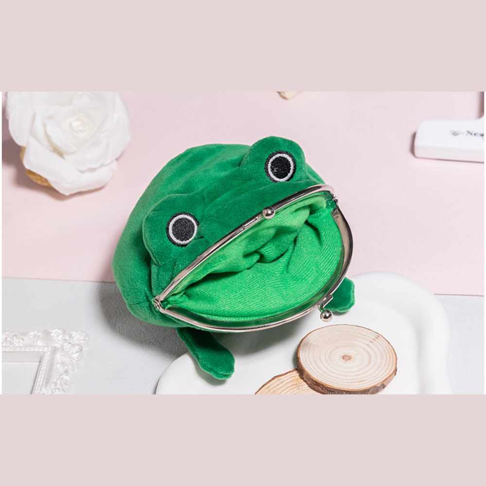 Cute Green Naruto Frog Wallet Anime Coin Purse - FIHEROE.