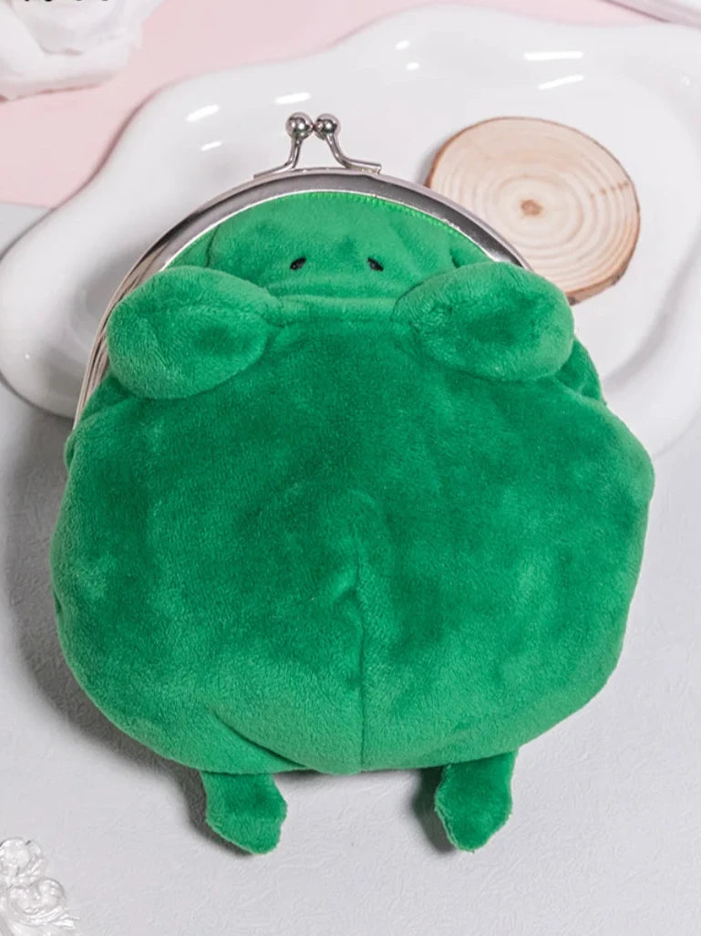Cute Green Naruto Frog Wallet Anime Coin Purse - FIHEROE.