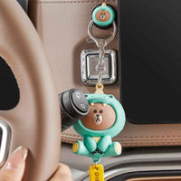 Cute Line Friends Characters Anime Car Mini Hooks - FIHEROE.