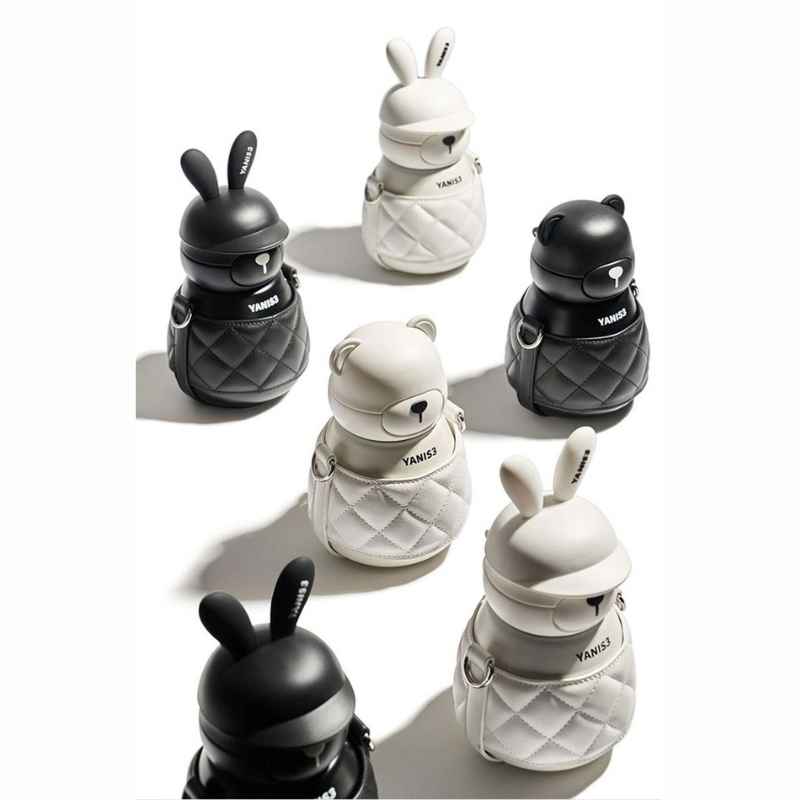 Cute Yanis3 Bear Rabbit Anime Animals Thermos - FIHEROE.