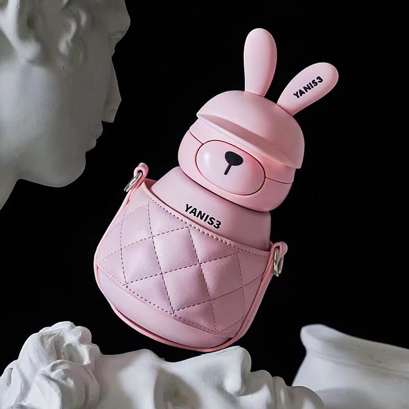 Cute Yanis3 Bear Rabbit Anime Animals Thermos - FIHEROE.