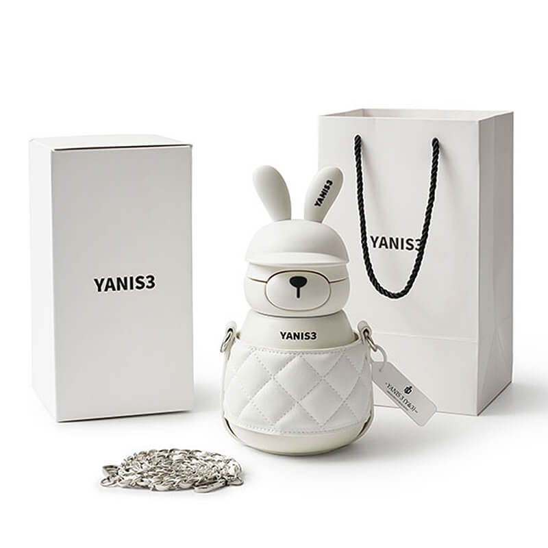 Cute Yanis3 Bear Rabbit Anime Animals Thermos - FIHEROE.