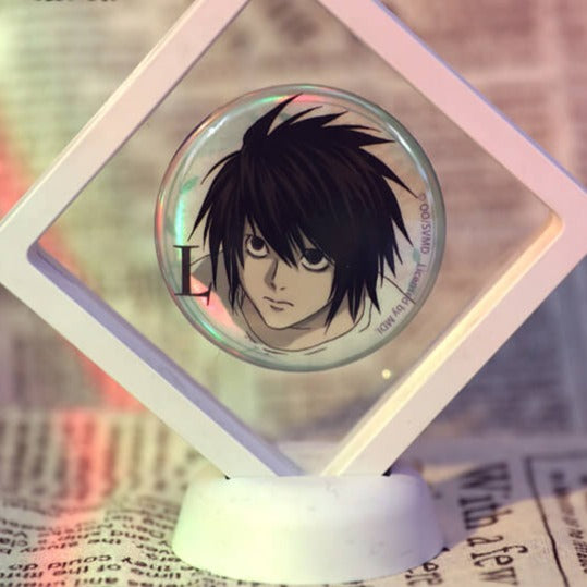 Death Note Characters Anime Badge Buttons - FIHEROE.
