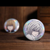Death Note Characters Anime Badge Buttons - FIHEROE.