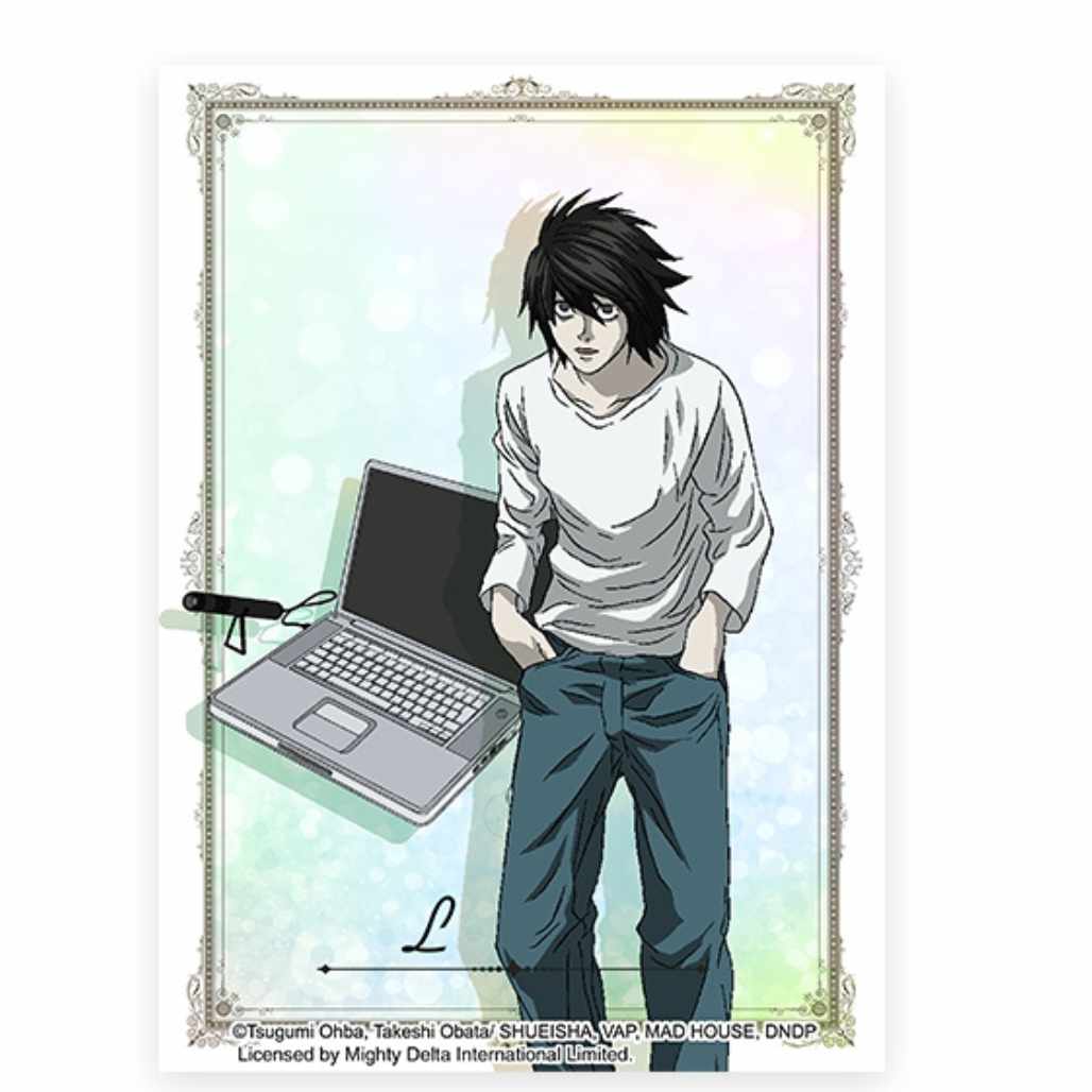 Death Note Characters Anime Poster Board Cards - FIHEROE.