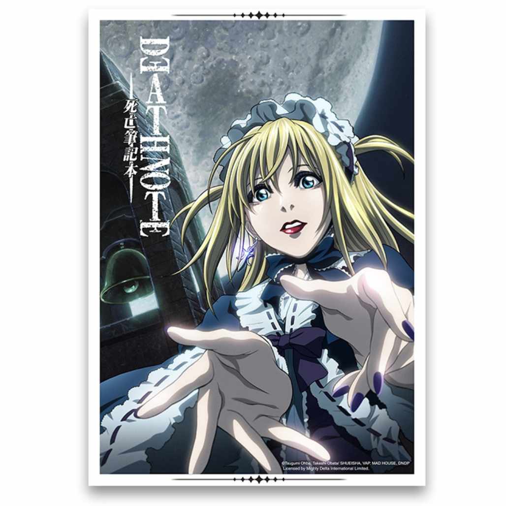 Death Note Characters Anime Posters Wall Art - FIHEROE.