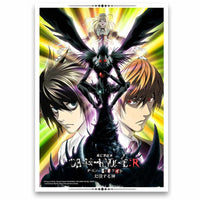 Death Note Characters Anime Posters Wall Art - FIHEROE.