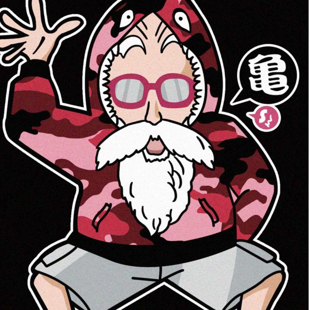 Dragon Ball Master Roshi Anime Graphic Tee - FIHEROE.