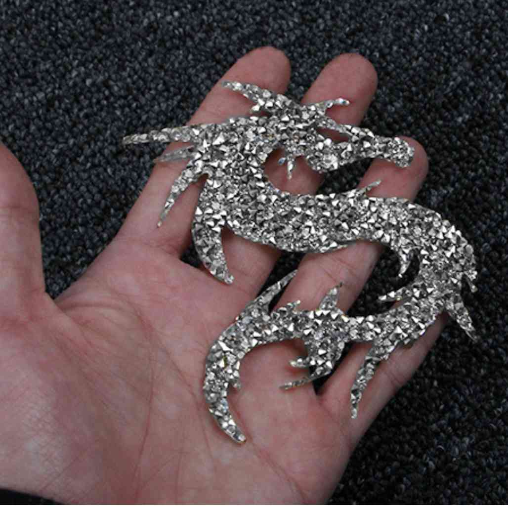 Dragon Bling Studded Custom Anime Car Decal - FIHEROE.
