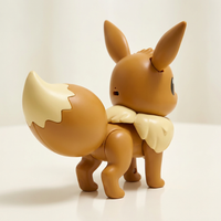 Nintendo Pokémon Eevee rechargeable interactive figure, rear three-quarter view looking back