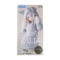 SEGA Emilia Cat Hoodie Re:Zero Figure - FIHEROE.