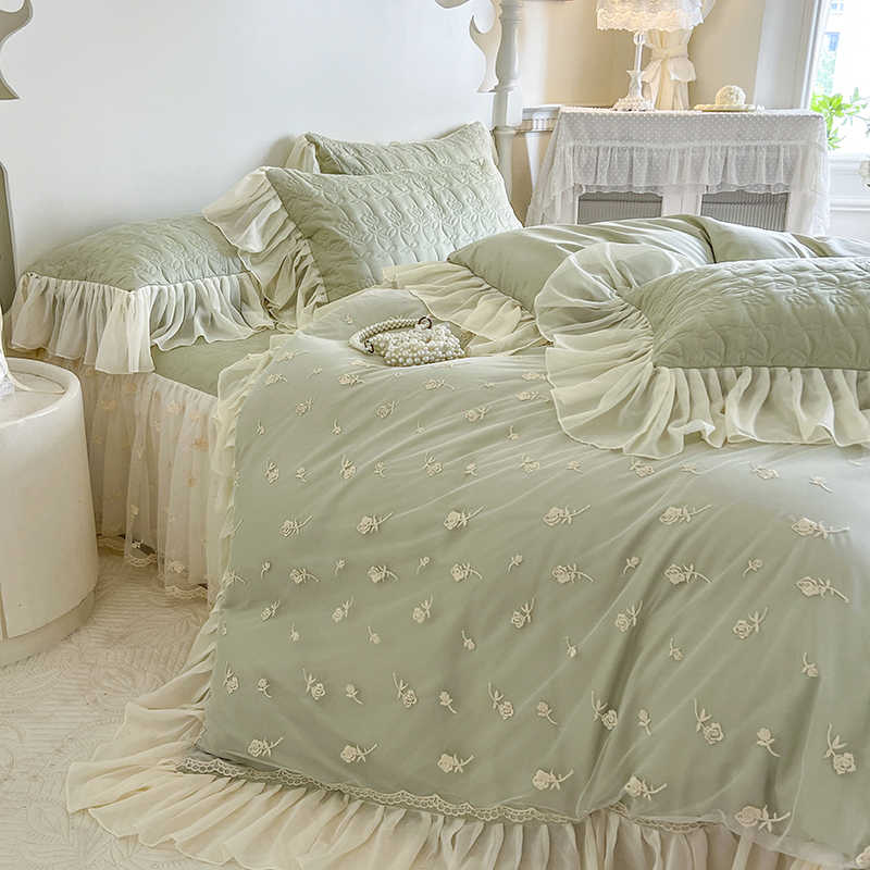 Fairy Core Bedroom Decor Cotton Duvet Cover Set - FIHEROE.