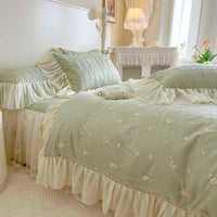 Fairy Core Bedroom Decor Cotton Duvet Cover Set - FIHEROE.
