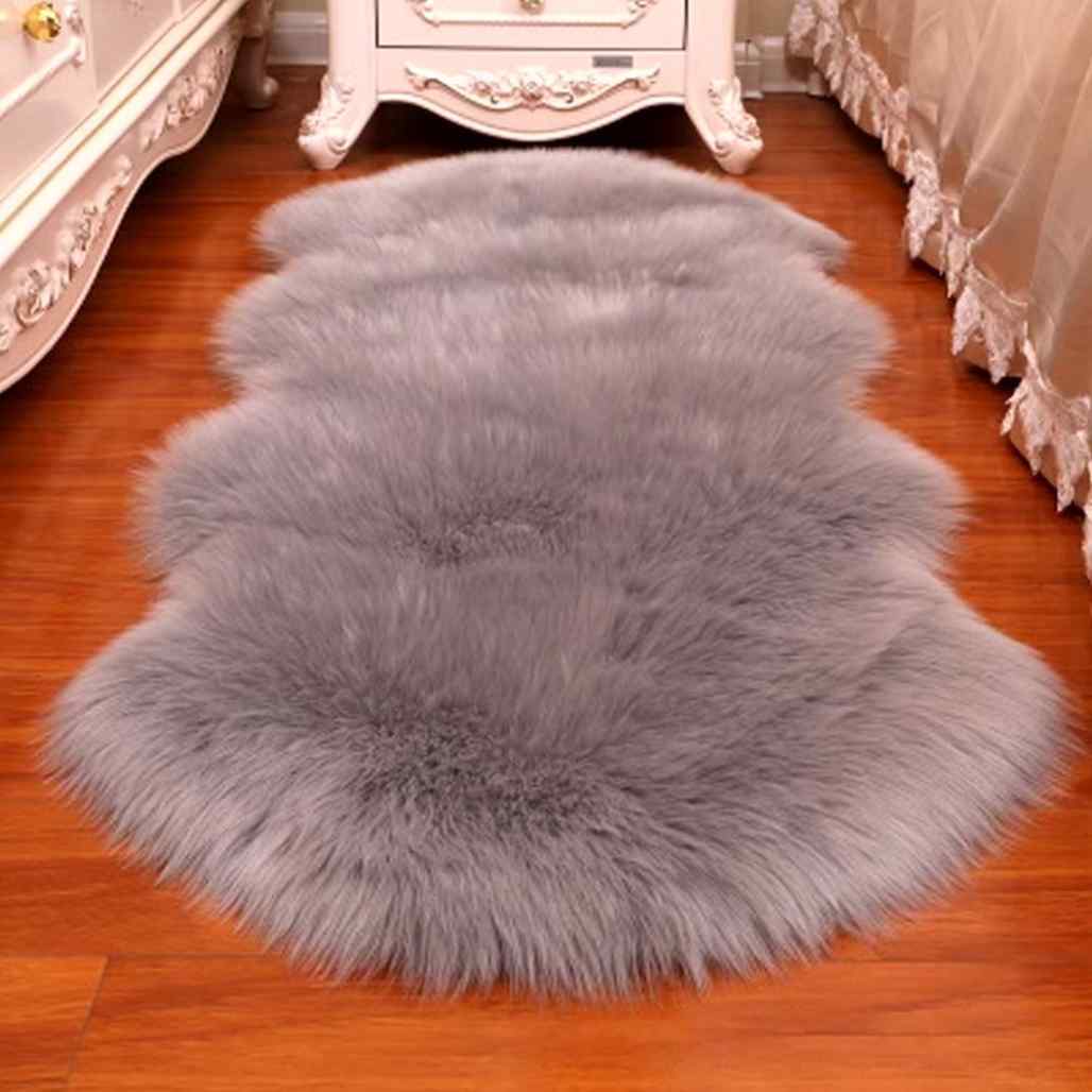 Fairy Core Whimsical Bedroom Shag Carpet - FIHEROE.