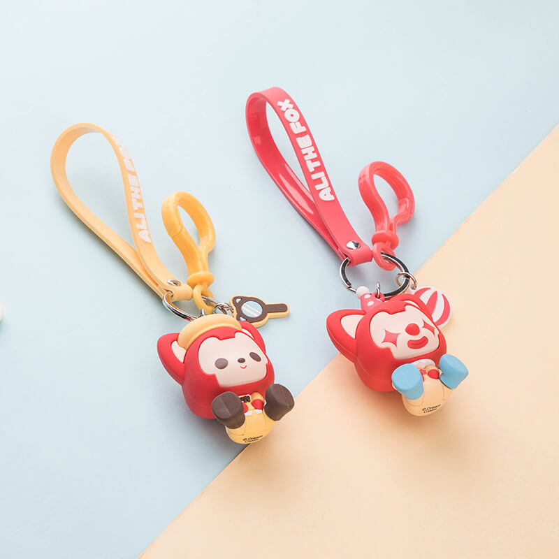 Fairy Tail Clown Raccoon Anime Keychain Figure - FIHEROE.